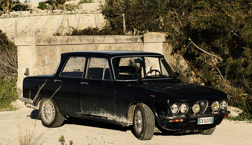 Rondreis Sicilie Fiat 124 Spider